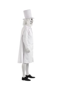 Weißes Geisterkostüm Größe L - von hoher Qualität, ideal für Karneval, Themenpartys und besondere Veranstaltungen. 2
